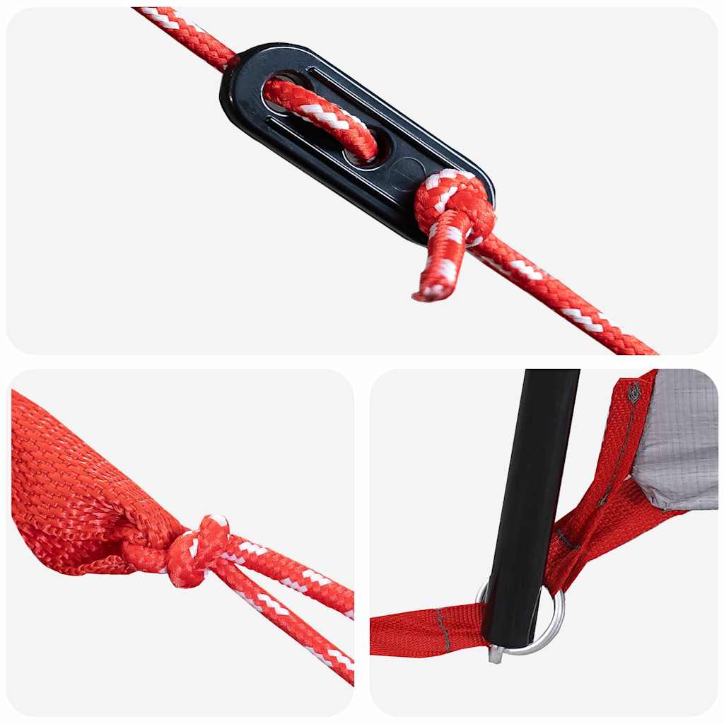 Teepee Zelt mit Dach mit Speicher Grün 720 x 465 x 295 cm