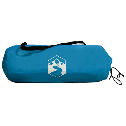 Tunnelzelt mit Dach Blau und Grau 328 x 228 x 115 cm