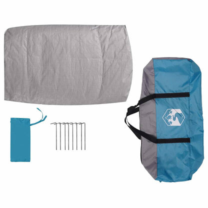 Innenzelt mit Dach Blau und Grau 300 x 300 x 250 cm