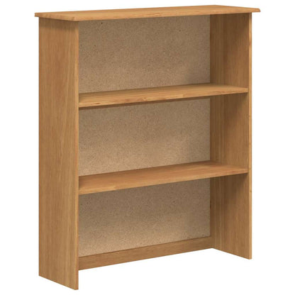 Hutch mit Schubladen Braun 91 x 40 x 200,5 cm Massivholz Kiefer