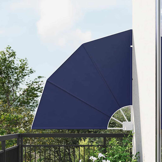Balkon Sichtschutz Marineblau 115 x 115 cm Stoff