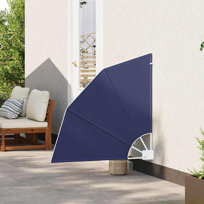 Balkon Sichtschutz Marineblau 115 x 115 cm Stoff