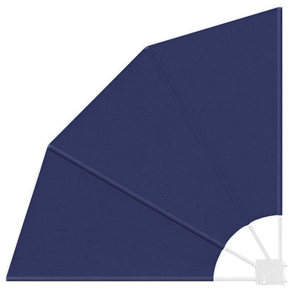 Balkon Sichtschutz Marineblau 115 x 115 cm Stoff