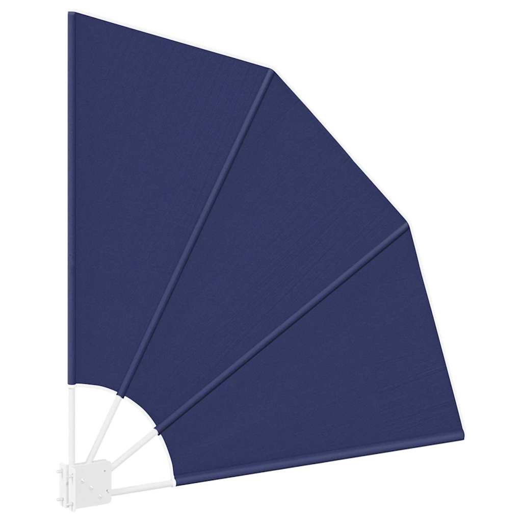 Balkon Sichtschutz Marineblau 115 x 115 cm Stoff