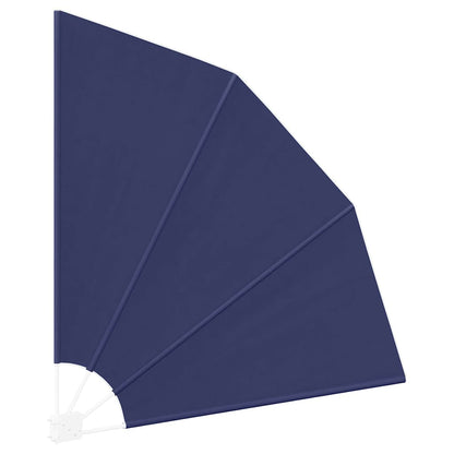 Balkon Sichtschutz Marineblau 160 x 160 cm Stoff