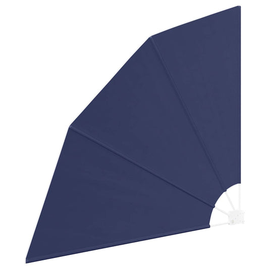 Balkon Sichtschutz Marineblau 160 x 160 cm Stoff