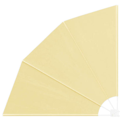 Balkon Sichtschutz Sandfarbe 160 x 160 cm Stoff