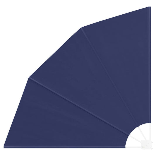 Balkon Sichtschutz Marineblau 140 x 140 cm Stoff