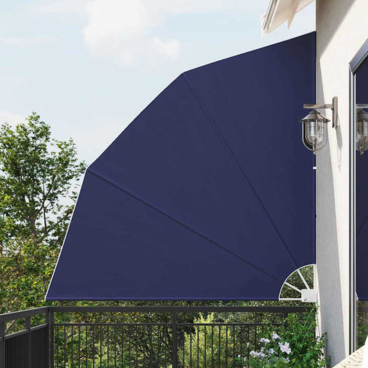 Balkon Sichtschutz Marineblau 210 x 210 cm Stoff