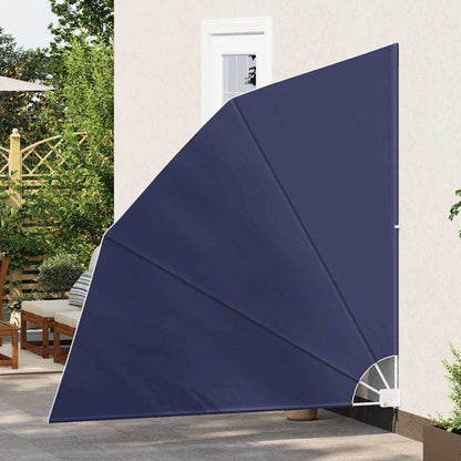 Balkon Sichtschutz Marineblau 210 x 210 cm Stoff
