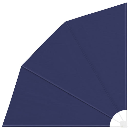 Balkon Sichtschutz Marineblau 210 x 210 cm Stoff