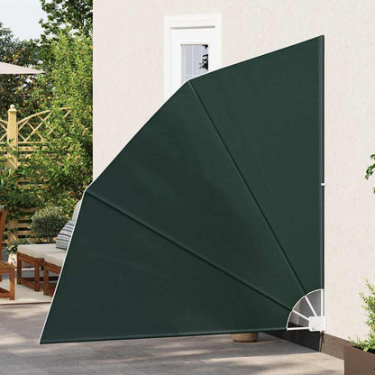 Balkon Sichtschutz Dunkelgrün 210 x 210 cm Stoff