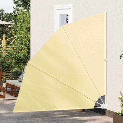 Balkon Sichtschutz Sandfarbe 210 x 210 cm Stoff