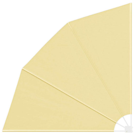 Balkon Sichtschutz Sandfarbe 210 x 210 cm Stoff