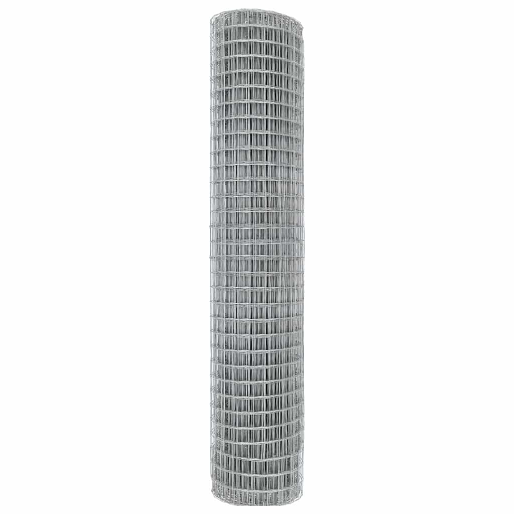 Eurozaun Silber 1.5 x 10 m Feuerverzinktes Eisen