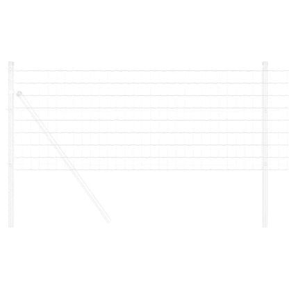 Eurozaun Silber 0.8 x 10 m Feuerverzinktes Eisen