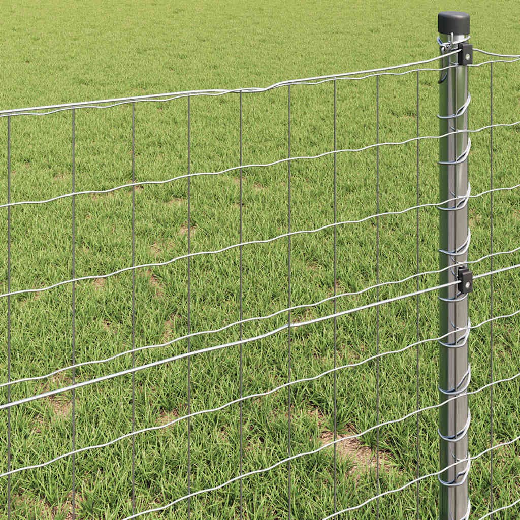 Eurozaun Silber 1,2 x 10 m Feuerverzinktes Eisen