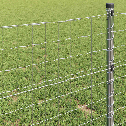 Eurozaun Silber 1,2 x 10 m Feuerverzinktes Eisen