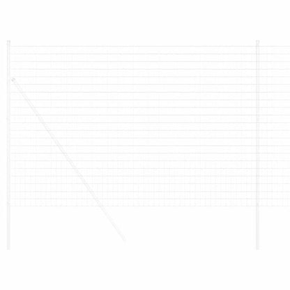 Eurozaun Silber 1.5 x 10 m Feuerverzinktes Eisen