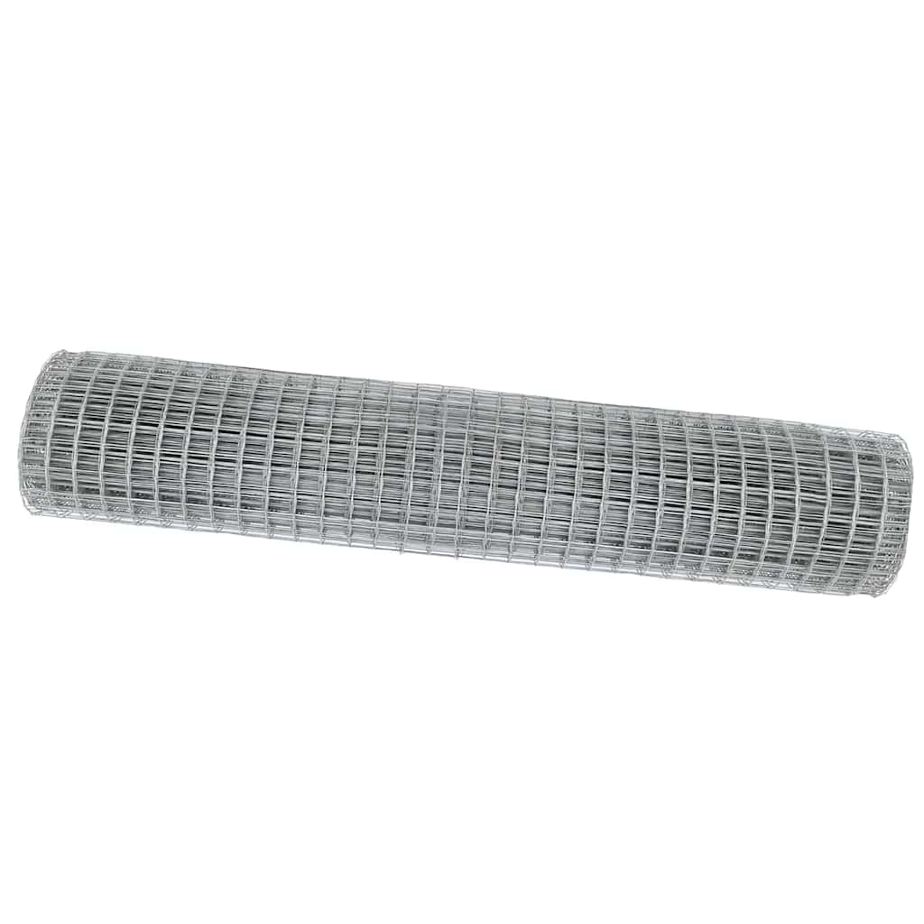 Eurozaun Silber 1,6 x 10 m Feuerverzinktes Eisen