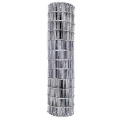 Eurozaun Silber 1.2 x 10 m Feuerverzinktes Eisen