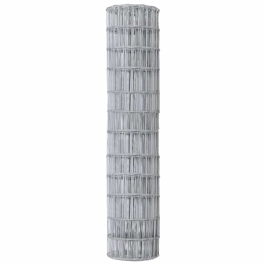 Eurozaun Silber 1.4 x 10 m Feuerverzinktes Eisen