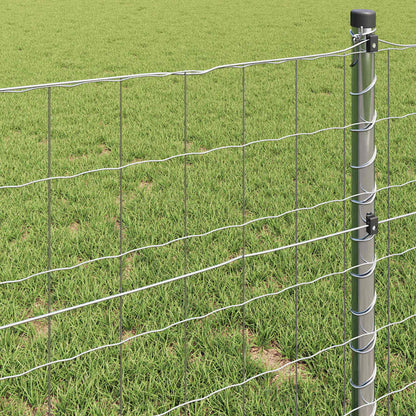 Eurozaun Silber 1,6 x 10 m Feuerverzinktes Eisen