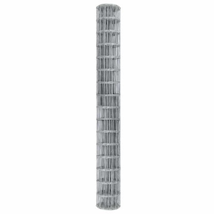 Eurozaun Silber 1.5 x 10 m Feuerverzinktes Eisen
