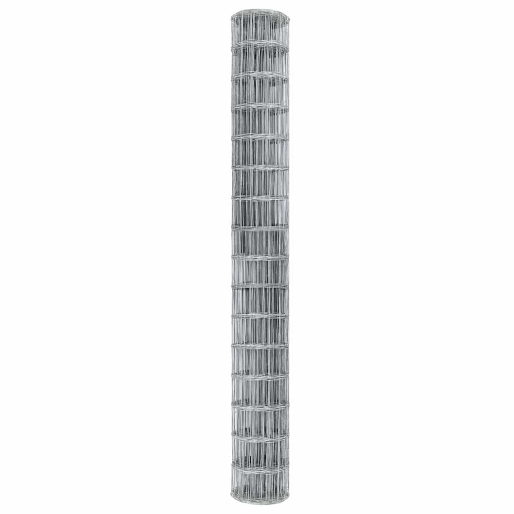 Eurozaun Silber 1.6 x 10 m Feuerverzinktes Eisen