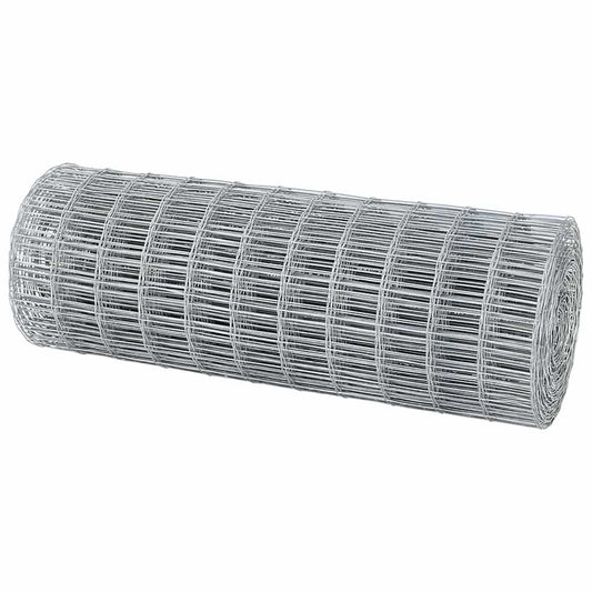 Eurozaun Silber 0.8 x 25 m Feuerverzinktes Eisen