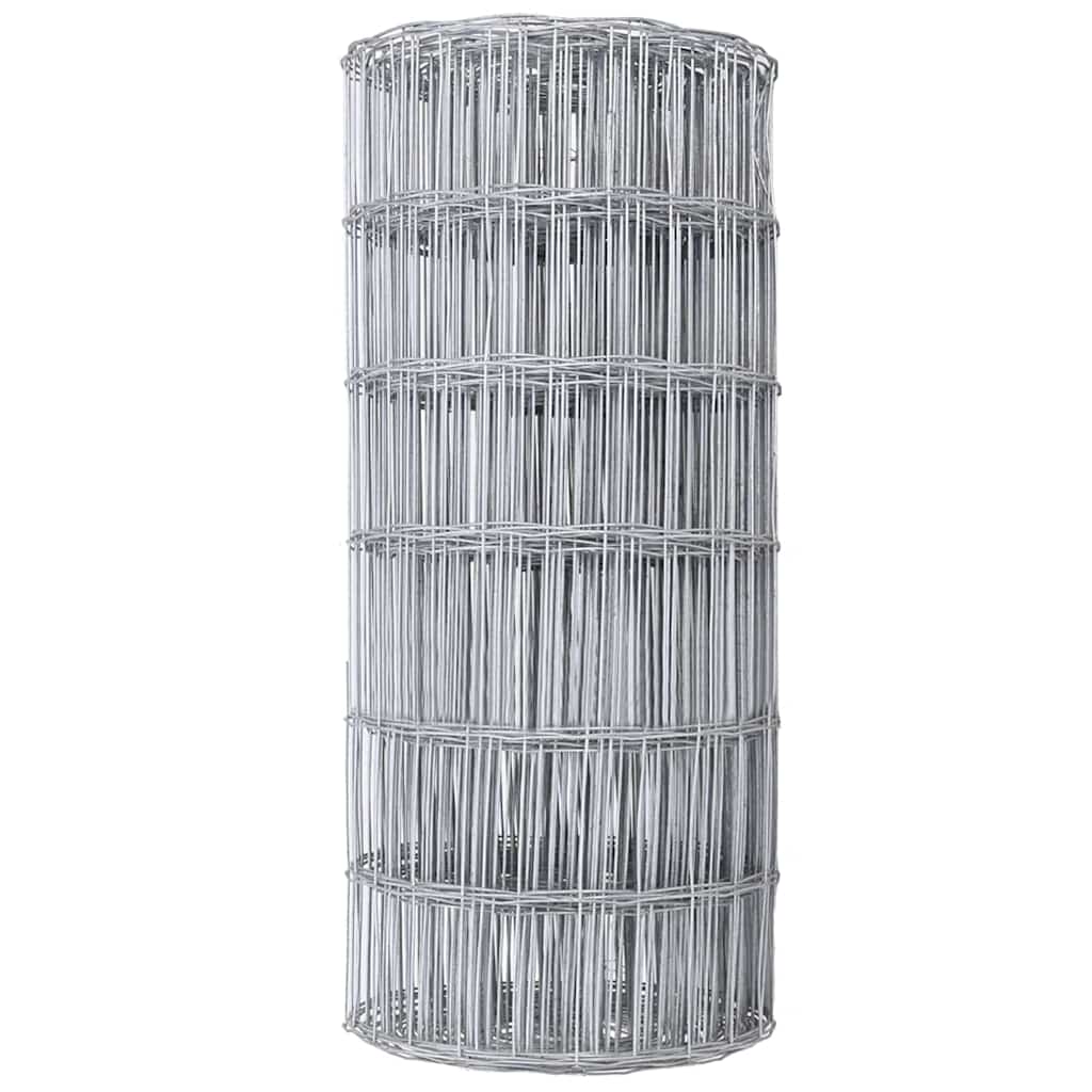 Eurozaun Silber 0.8 x 25 m Feuerverzinktes Eisen