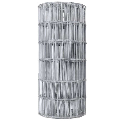 Eurozaun Silber 0.8 x 25 m Feuerverzinktes Eisen