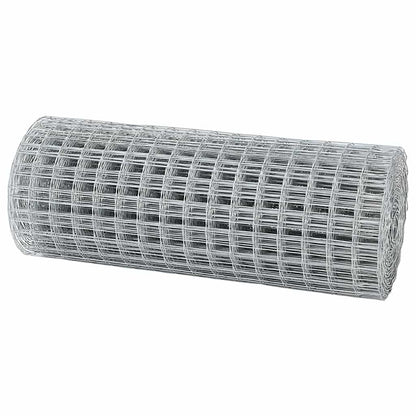 Eurozaun Silber 0.8 x 25 m Feuerverzinktes Eisen