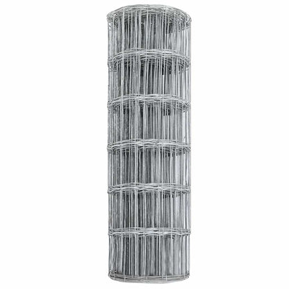 Eurozaun Silber 0.8 x 25 m Feuerverzinktes Eisen