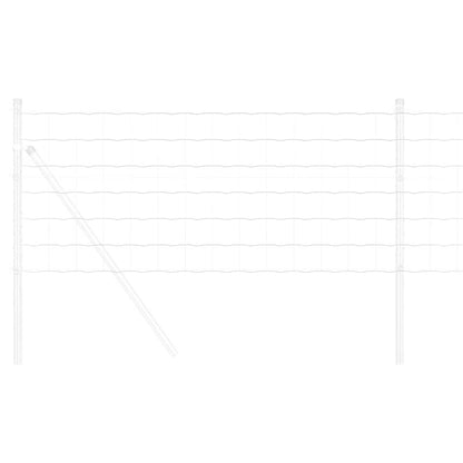 Eurozaun Silber 0.8 x 25 m Feuerverzinktes Eisen