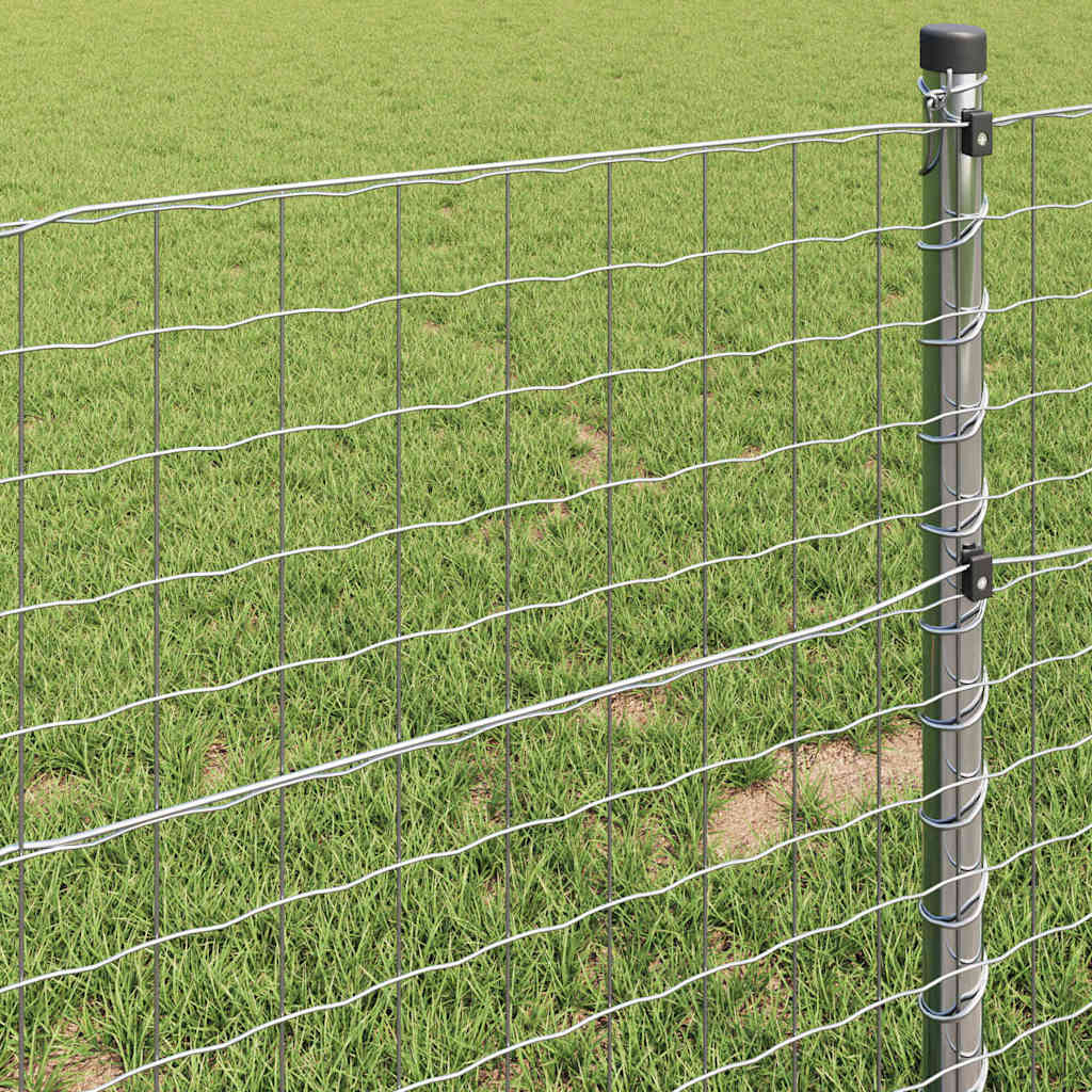 Eurozaun Silber 0.4 x 50 m Feuerverzinktes Eisen