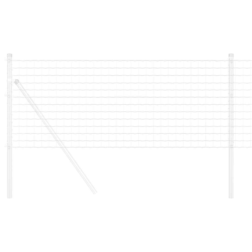 Eurozaun Silber 0.4 x 50 m Feuerverzinktes Eisen