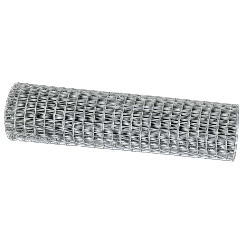 Eurozaun Silber 1,2 x 10 m Feuerverzinktes Eisen