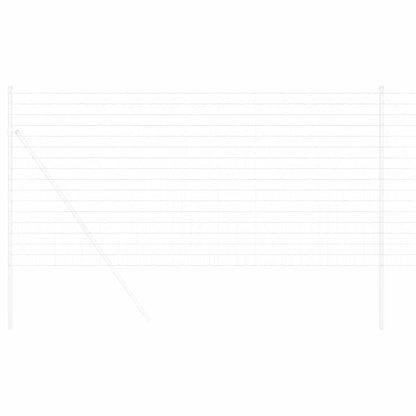 Eurozaun Silber 1.4 x 10 m Feuerverzinktes Eisen