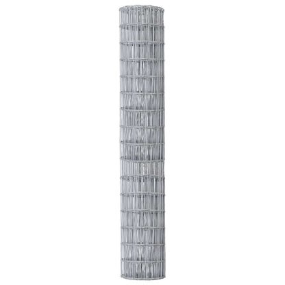 Eurozaun Silber 1.5 x 10 m Feuerverzinktes Eisen