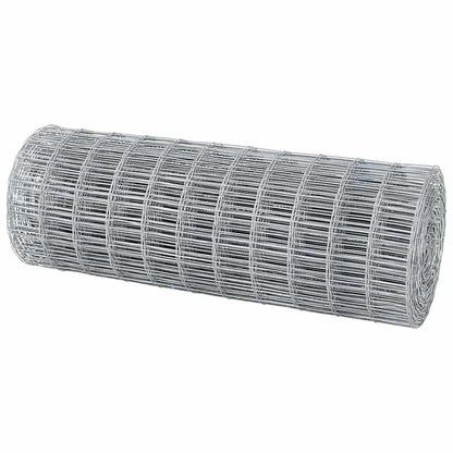 Eurozaun Silber 0.6 x 50 m Feuerverzinktes Eisen