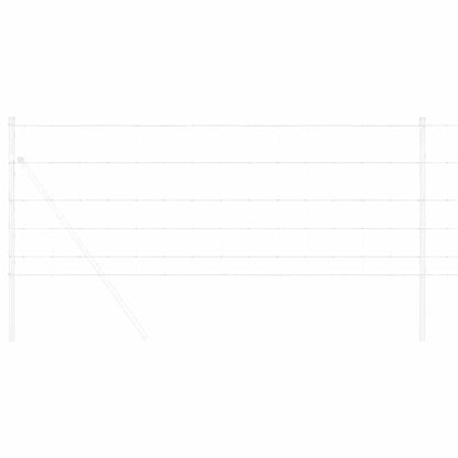 Wildzaun Grau 0.8 x 10 m Stahl