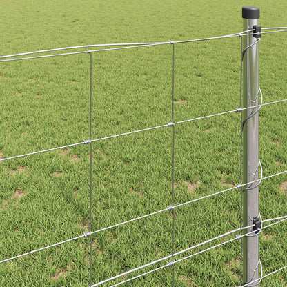 Wildzaun Grau 0.8 x 10 m Stahl