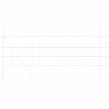 Wildzaun Grau 0.8 x 10 m Stahl