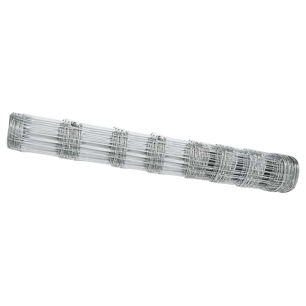 Wildzaun Grau 1 x 10 m Stahl