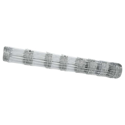 Wildzaun Grau 1 x 10 m Stahl