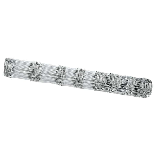Wildzaun Grau 1 x 10 m Stahl