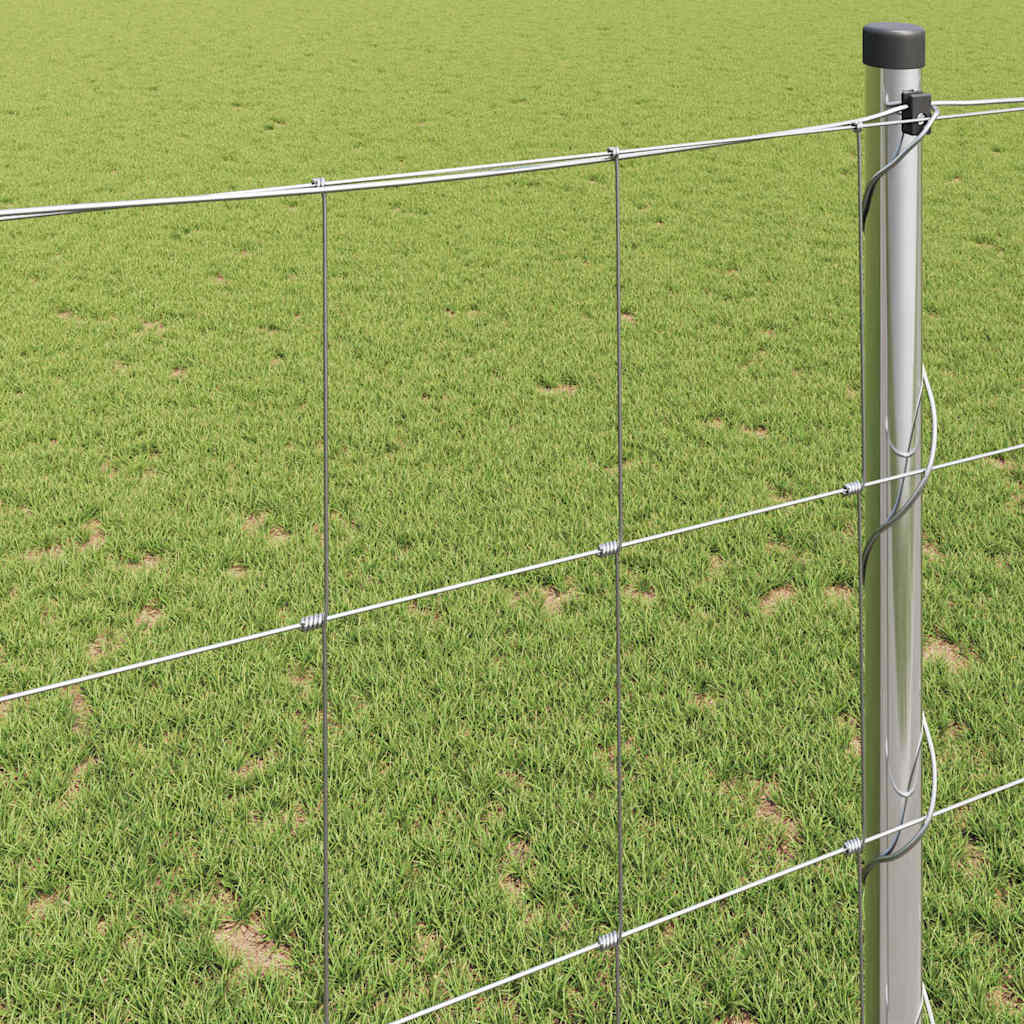 Wildzaun Grau 1.2 x 10 m Stahl