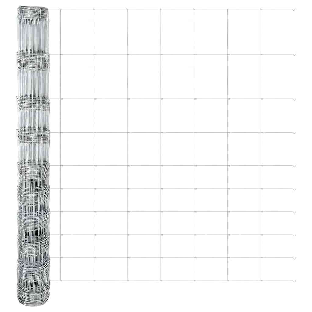 Wildzaun Grau 1.2 x 10 m Stahl