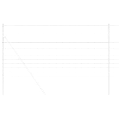 Wildzaun Grau 1.2 x 10 m Stahl